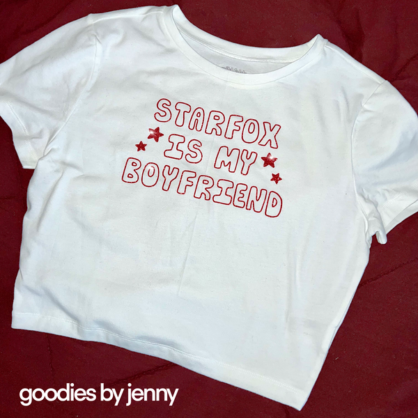 Starfox is my Boyfriend baby tee