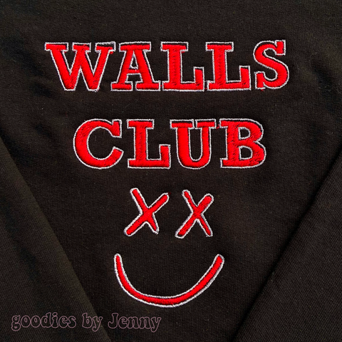 Walls Club sweatshirt