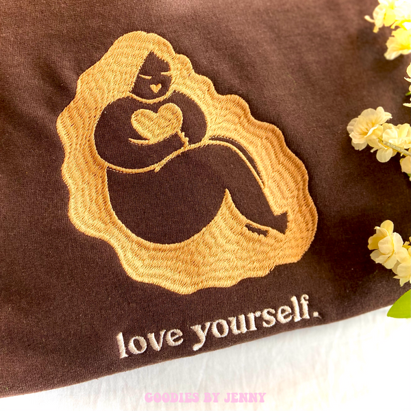 Love Yourself Brown/Cream