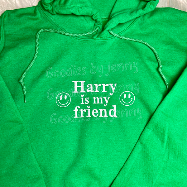 Harry Is My Friend Green apparel