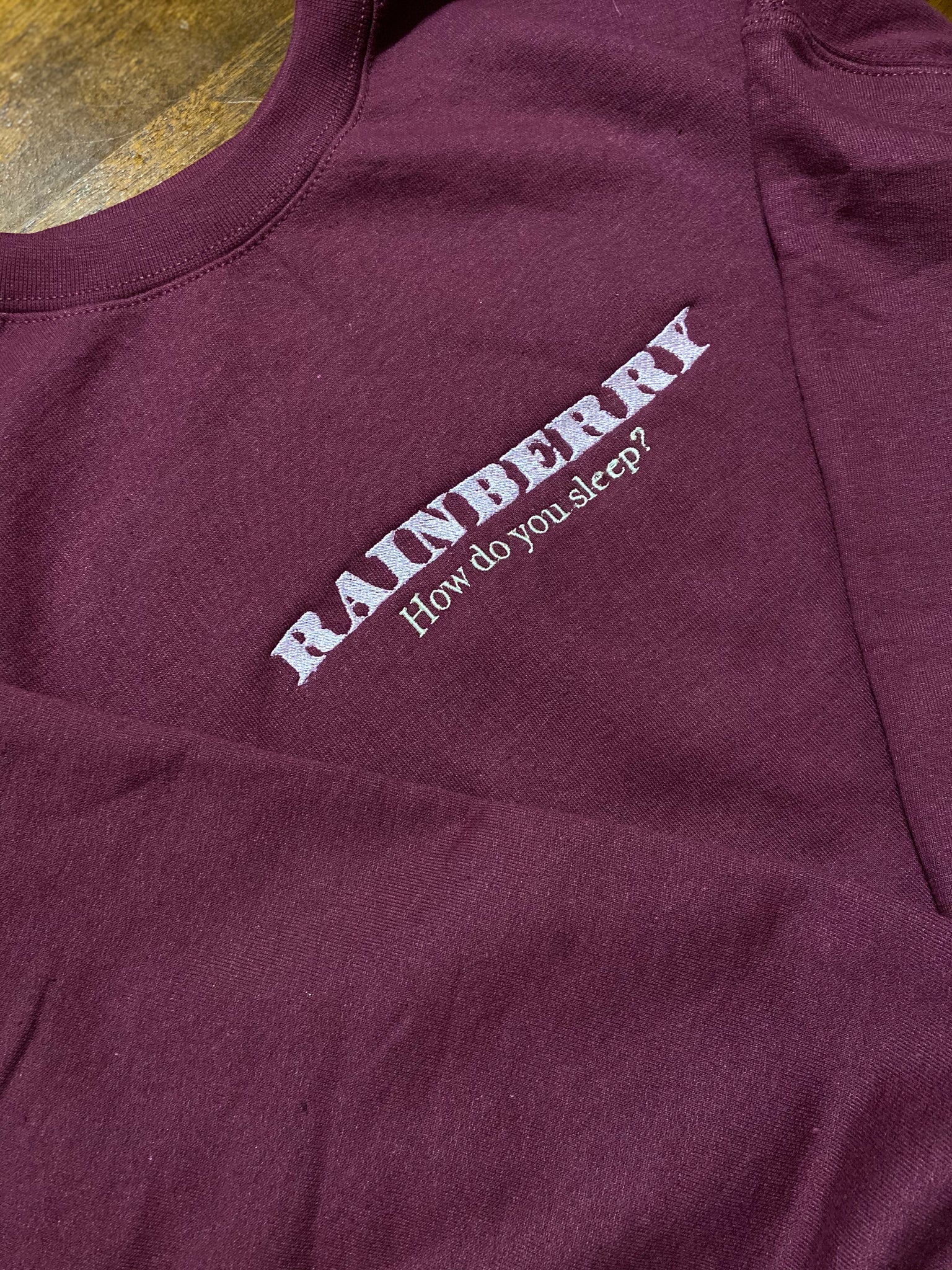 Rainberry embroidered Sweatshirt