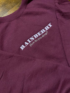 Rainberry embroidered Sweatshirt